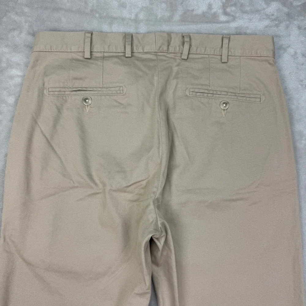 NWT Peter Millar Crown Pilot Twill Flat Front Men's 33X36 Tall ME0B06 MSRP $175